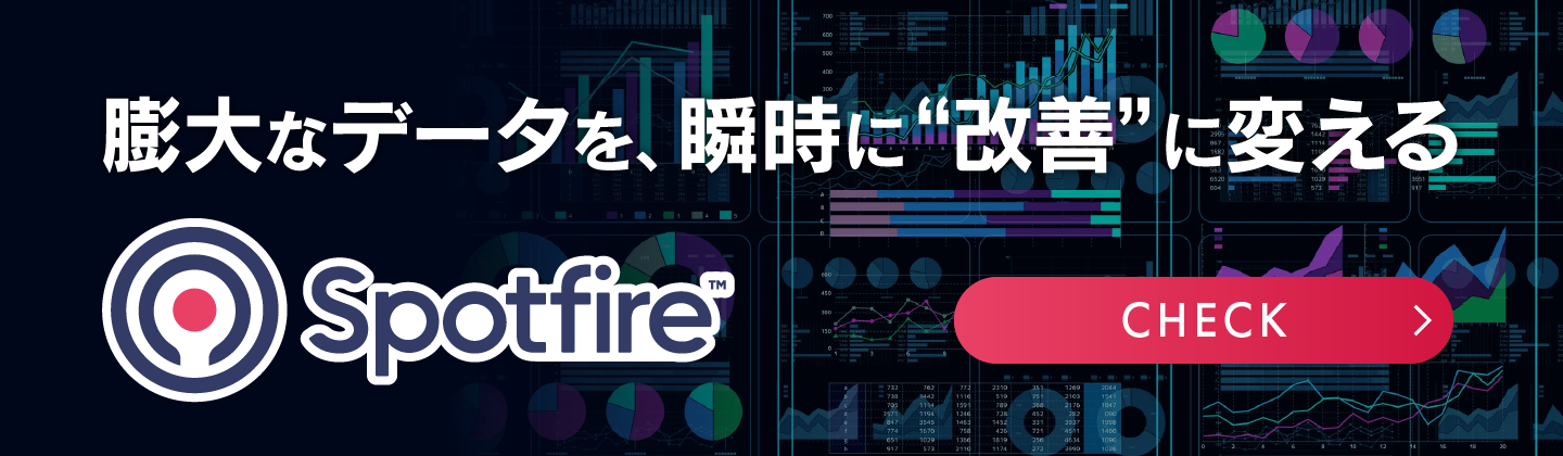 Spotfire®へのリンクバナー