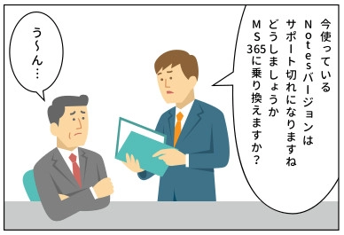 【MS365】NotesからMS365へ!マイグレーションを徹底サポート